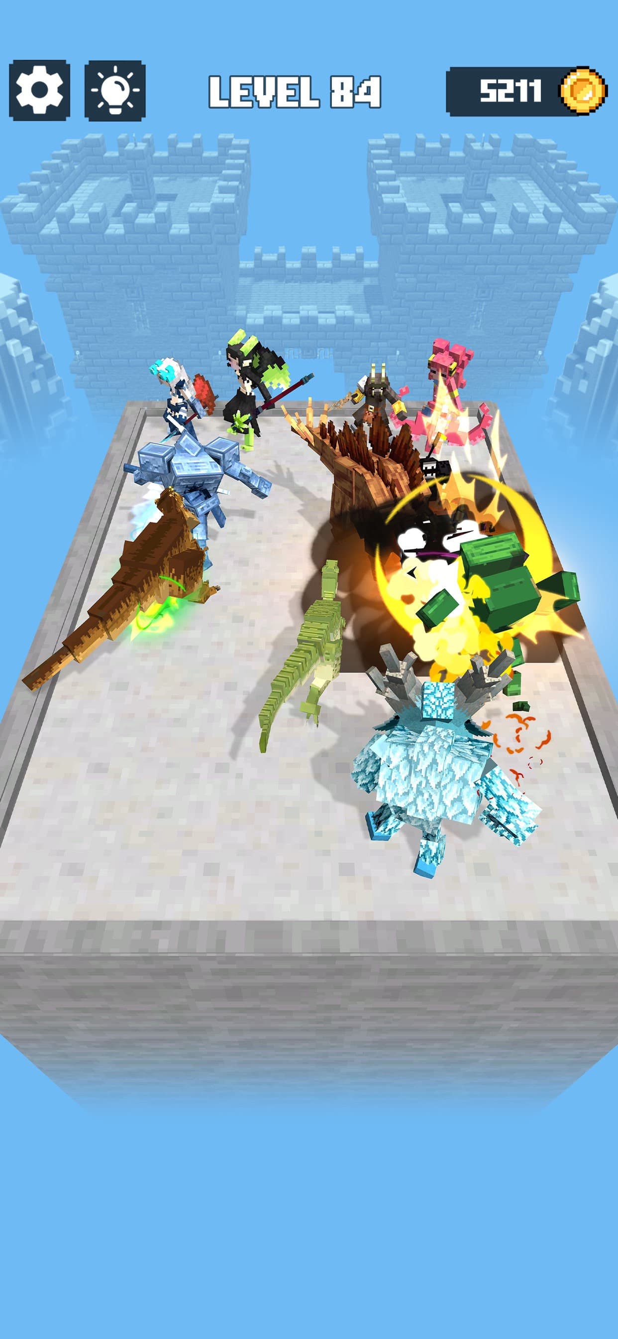 Merge Craft - Dinosaur Battle screenshot 5 - screenshot