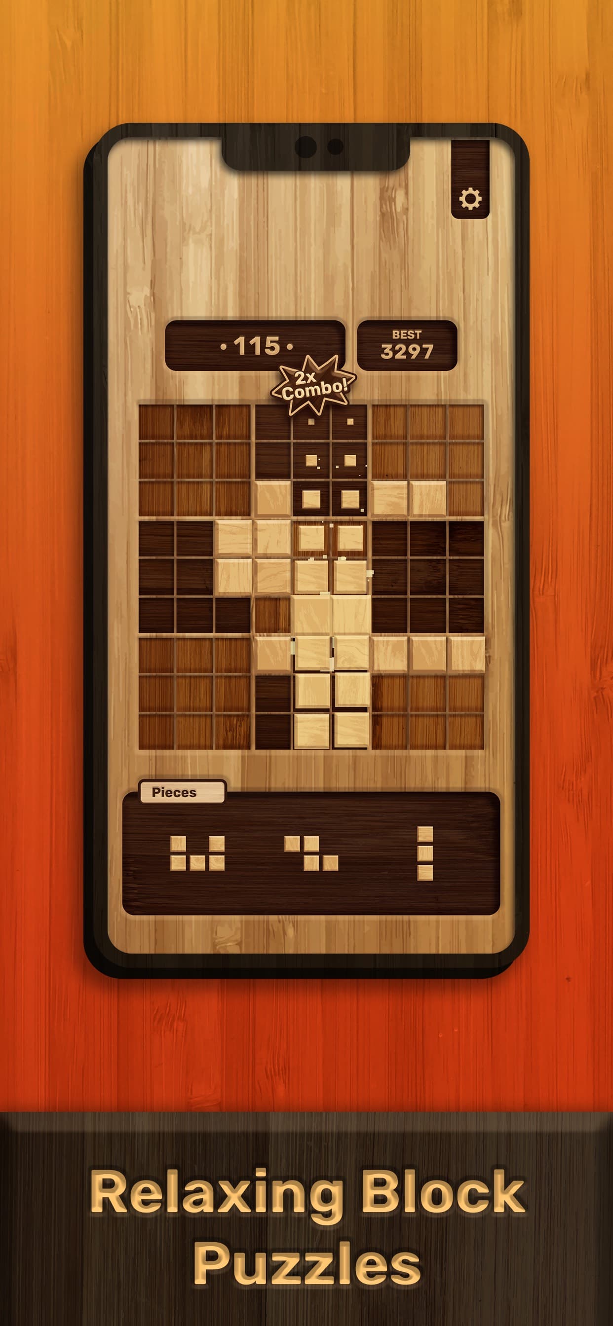 Wood Blocks by Staple Games screenshot 1 - screenshot