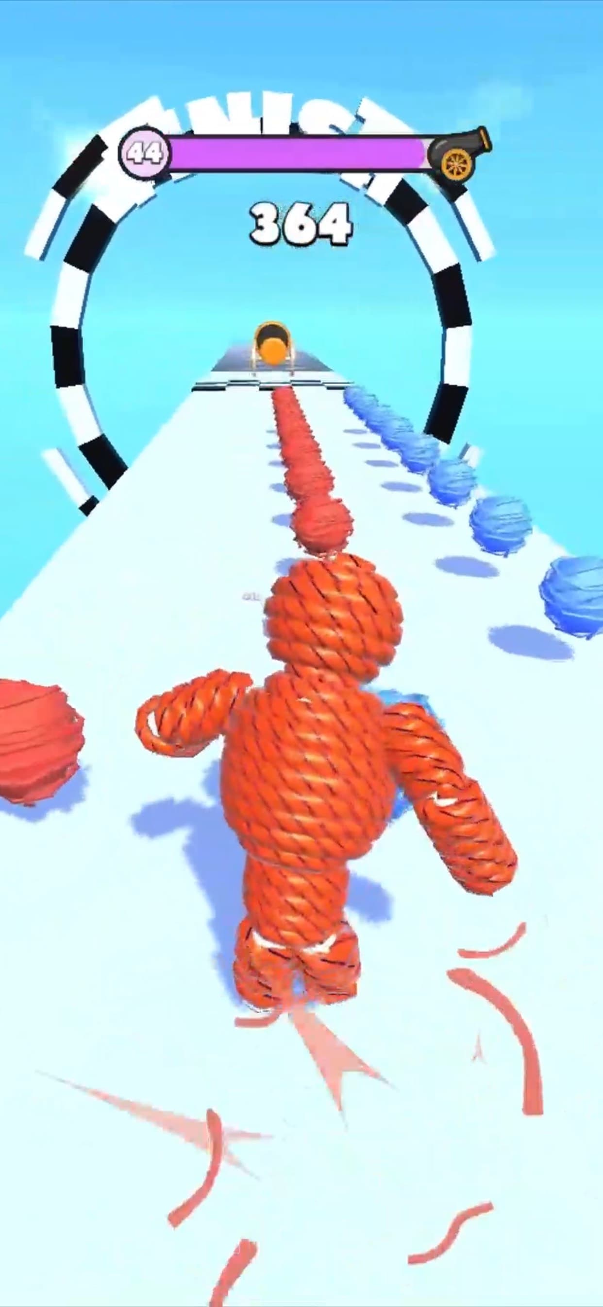 Rope Man: Monster Battle Run screenshot 4 - screenshot