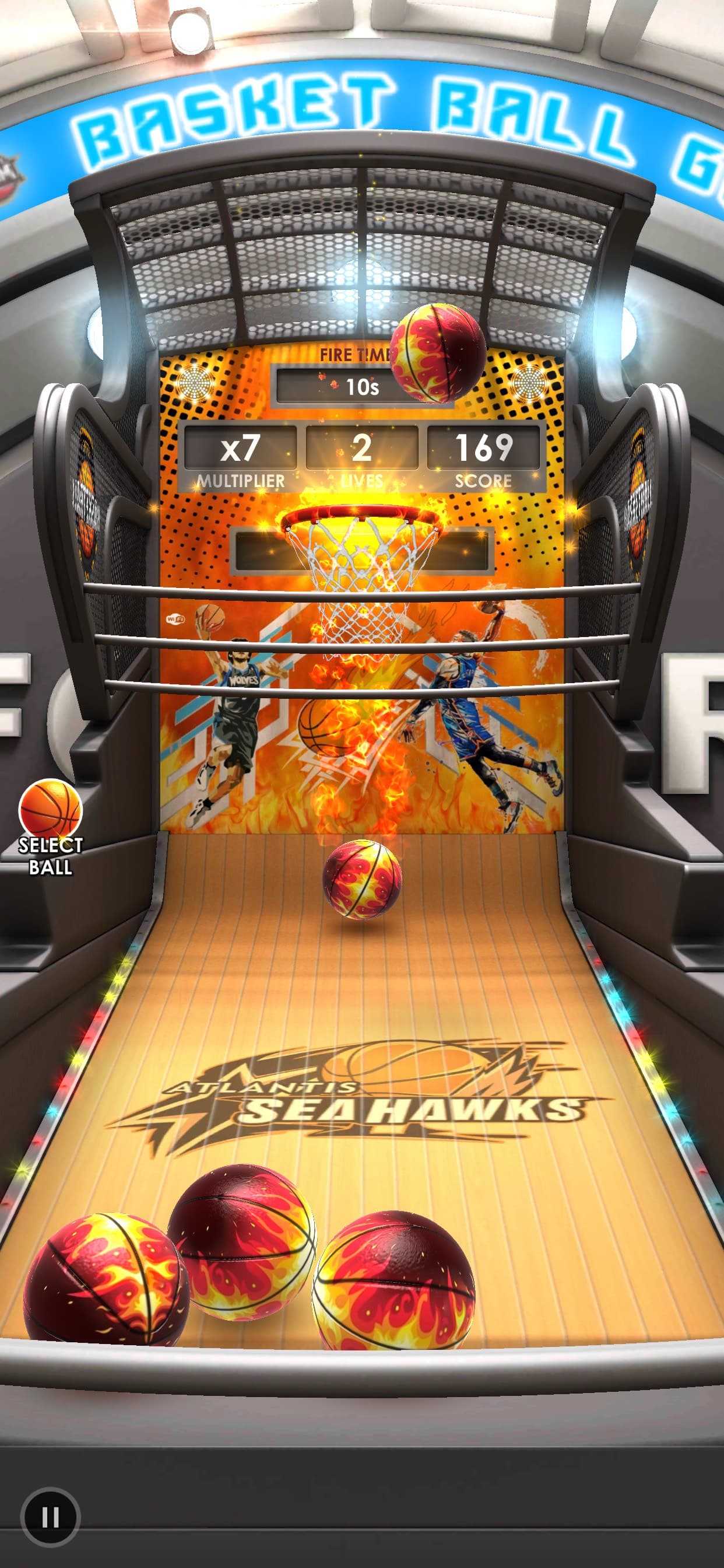 Basketball Flick 3D screenshot 5 - screenshot