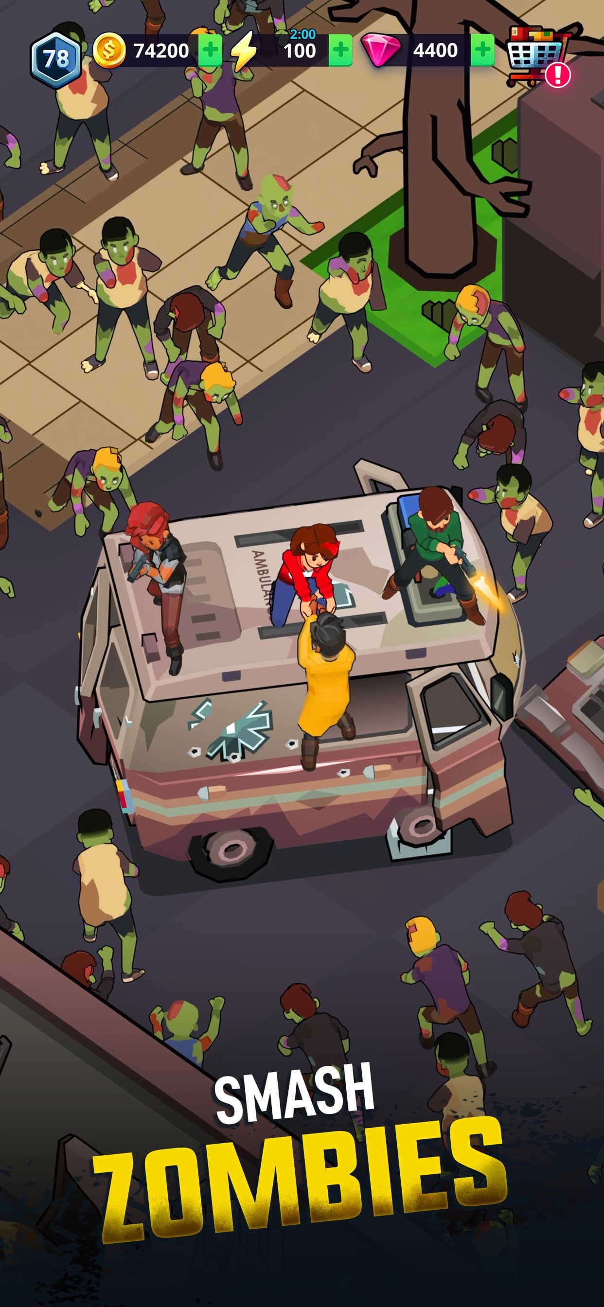 Merge 2 Survive: Zombie Games screenshot 4 - screenshot