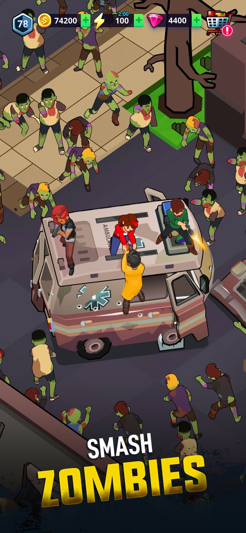 Merge 2 Survive: Zombie Games screenshot 4 - screenshot