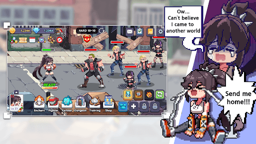 Isekai Fighting Girls:Idle RPG screenshot 8 - screenshot