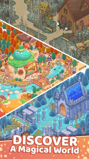 Starbrew Cafe: Mystical Merge screenshot 2 - screenshot
