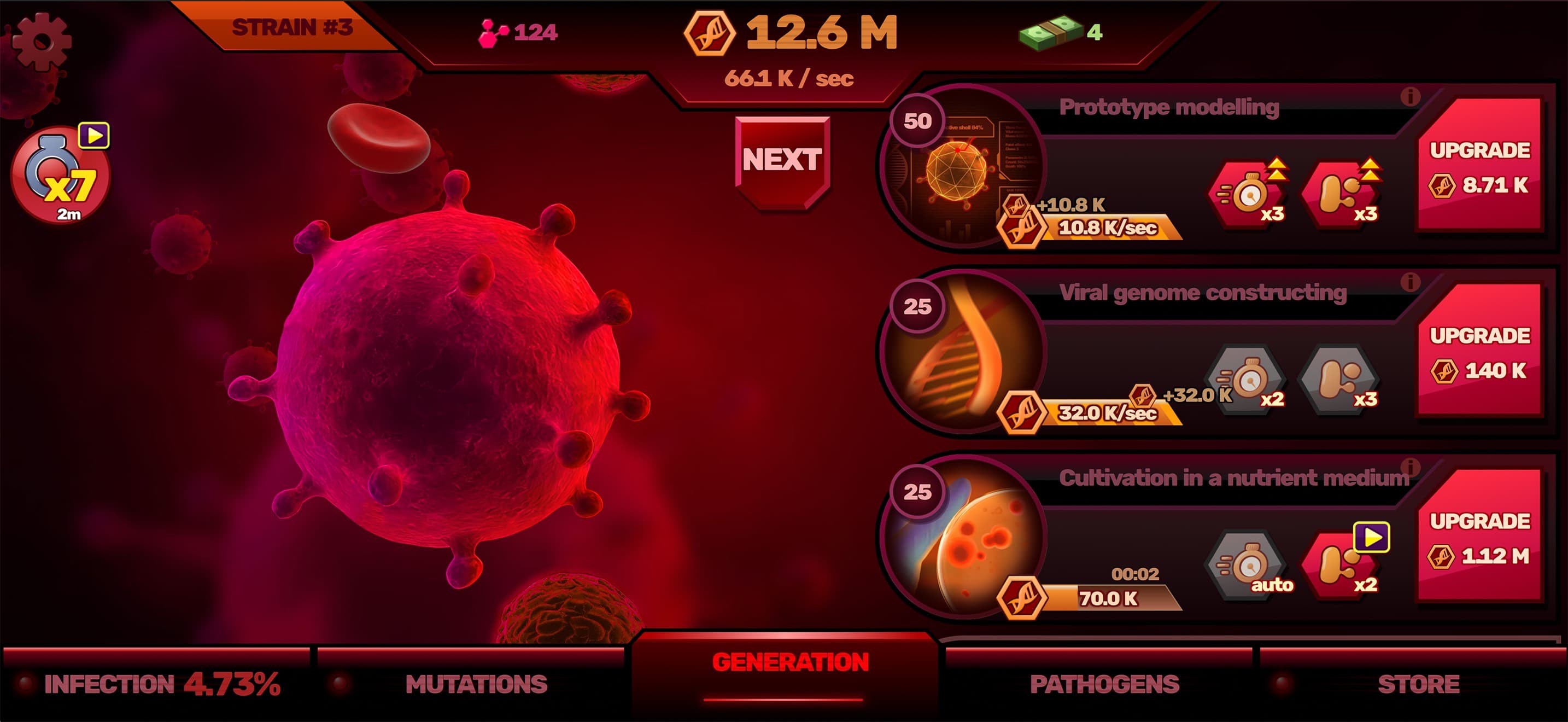 Patient Zero: Virus game screenshot 1 - screenshot