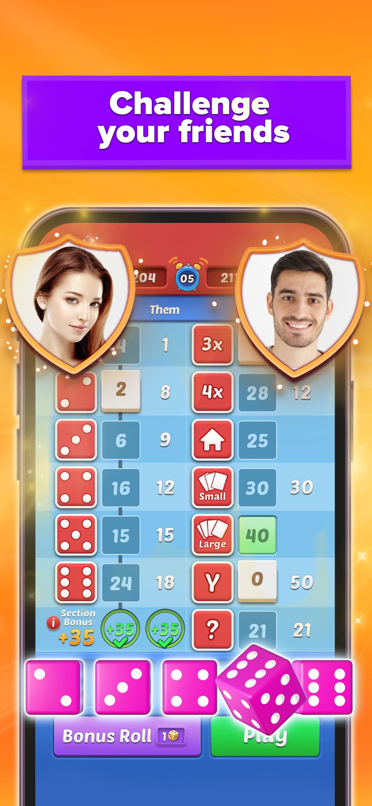 Yatzy Vacation dice game screenshot 2 - screenshot