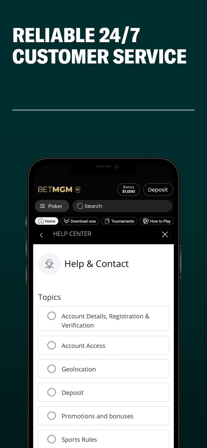 BetMGM Poker - New Jersey screenshot 9 - screenshot