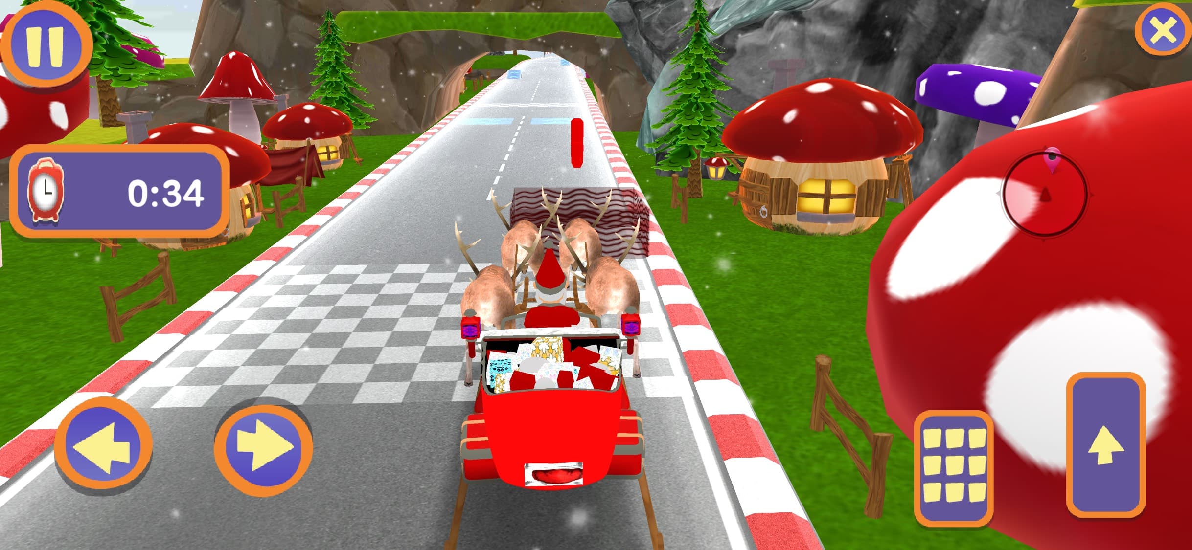 Santa Christmas Infinite Track screenshot 3 - screenshot