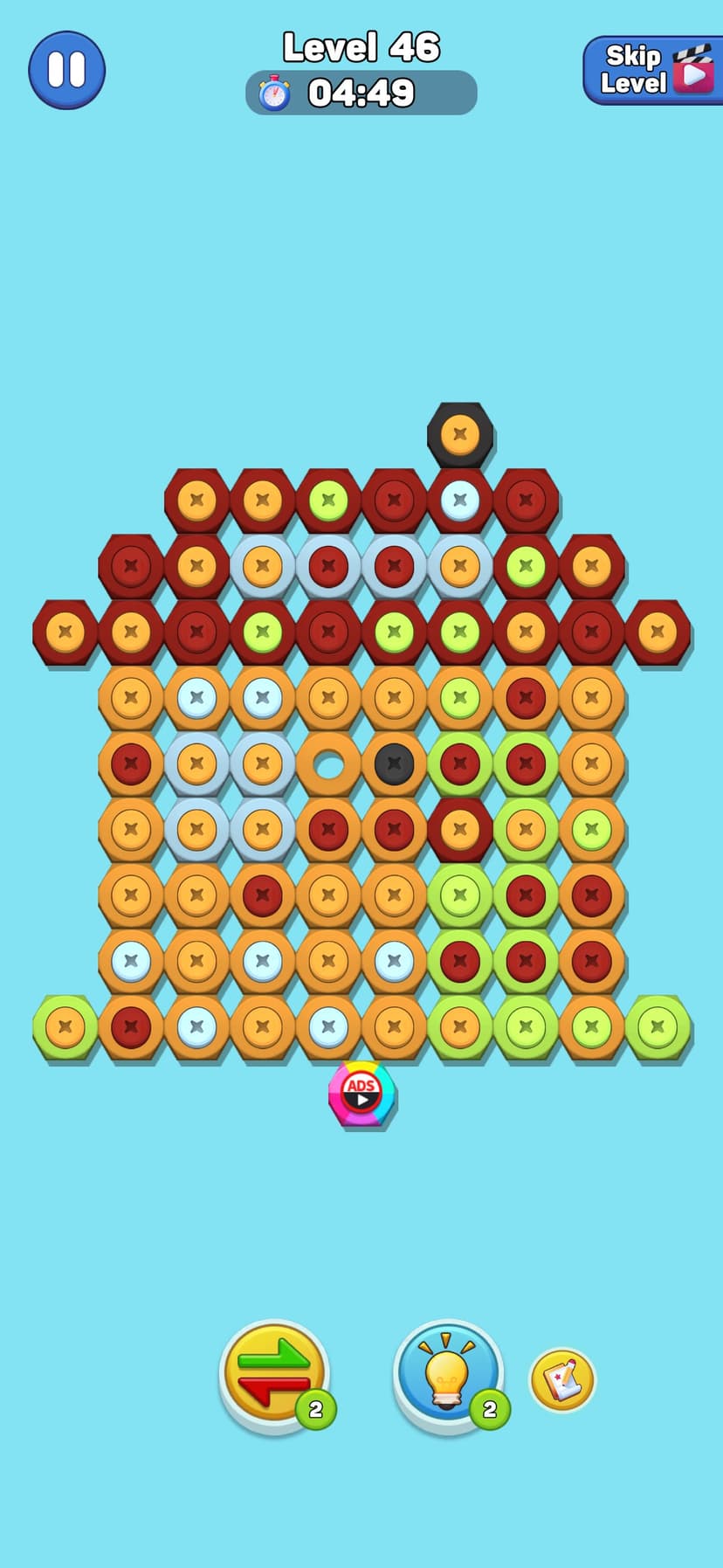 Nut n Bolt Sort: Color Puzzle screenshot 2 - screenshot