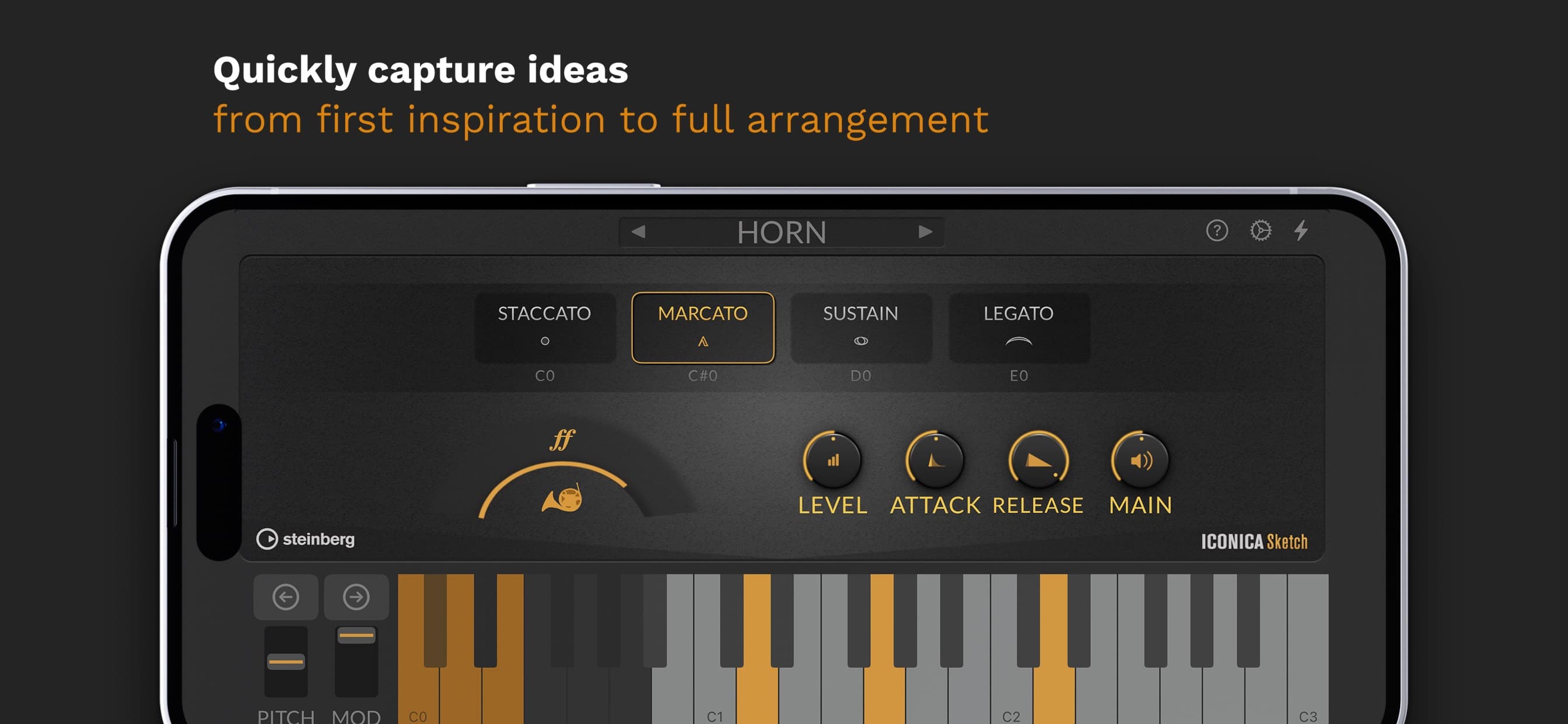 Iconica Sketch - Orchestra app screenshot 5 - screenshot