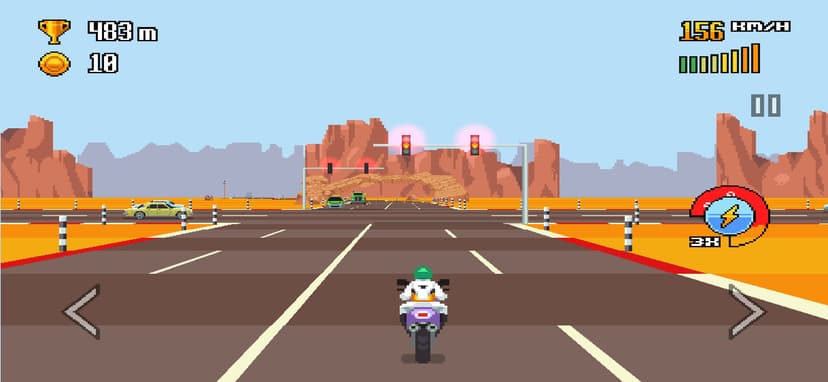 Retro Highway screenshot 2 - screenshot