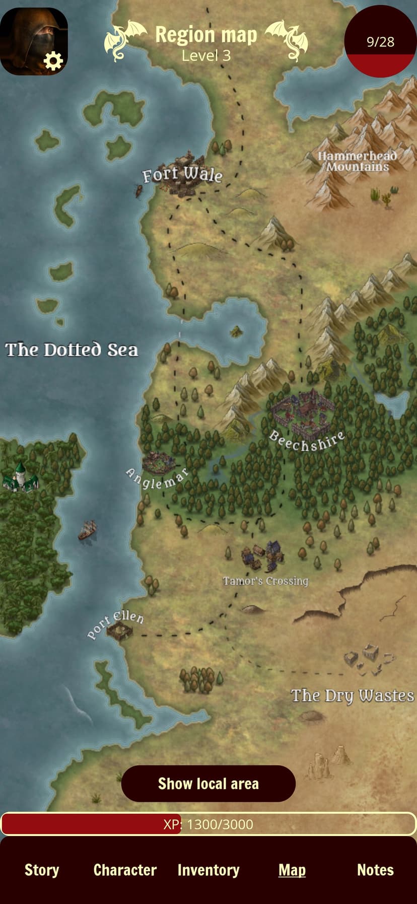 Forgotten: D&D style text RPG screenshot 7 - screenshot