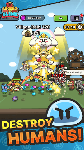 Legend of Slime: Idle RPG War screenshot 1 - screenshot