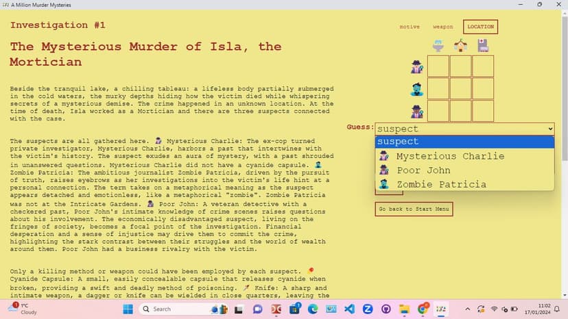 Null - screenshot