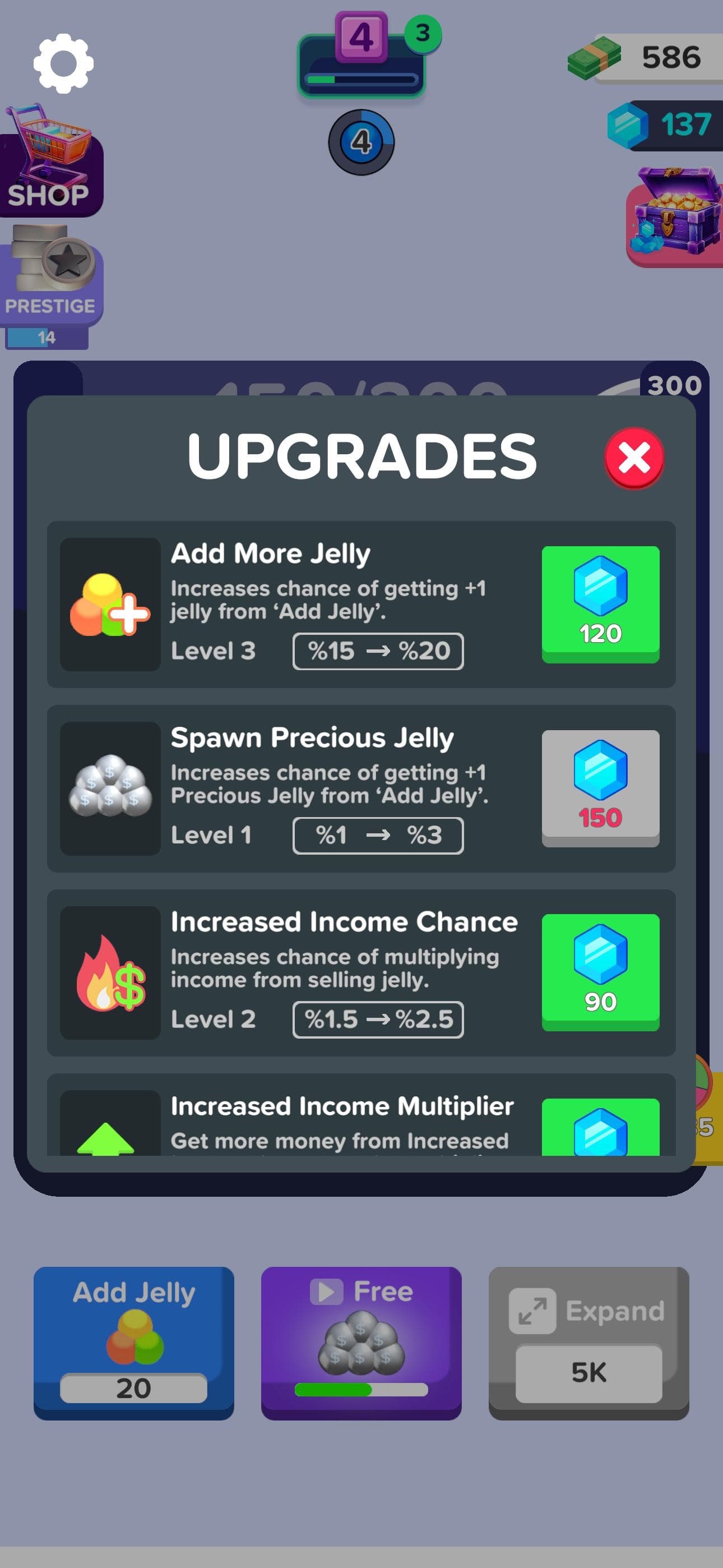 Merge the Jelly screenshot 5 - screenshot