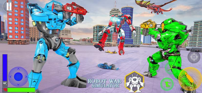 Robot Car Transform Wars Games screenshot 4 - screenshot