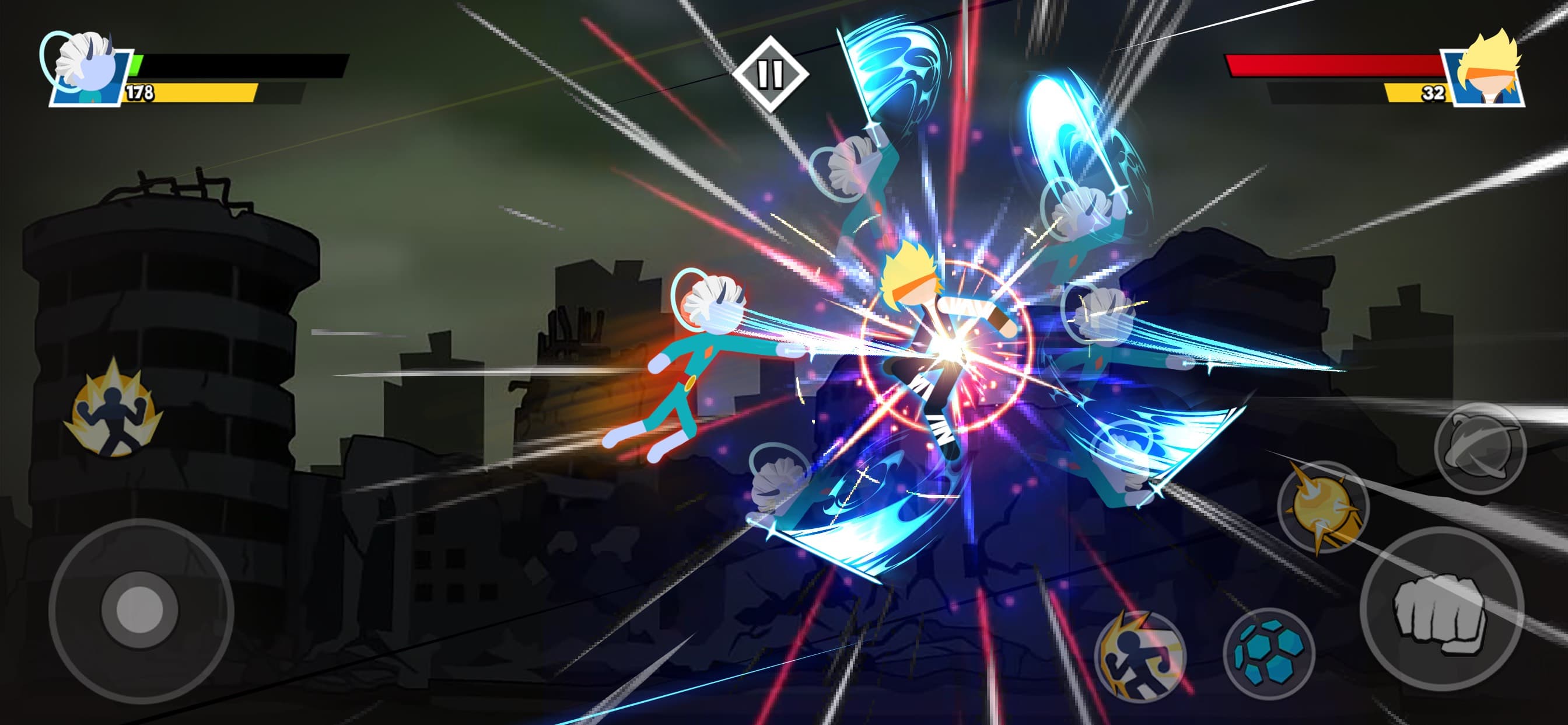 Stickman Warriors Fight: Arena screenshot 4 - screenshot