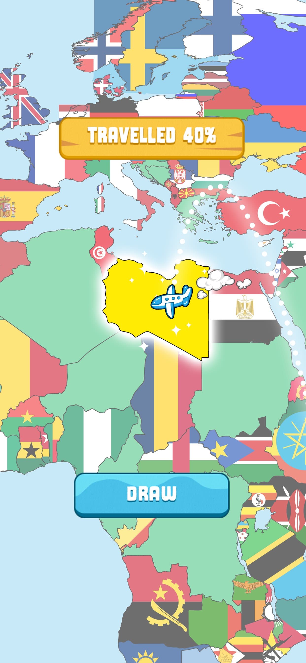 Flag Painting Puzzle screenshot 1 - screenshot
