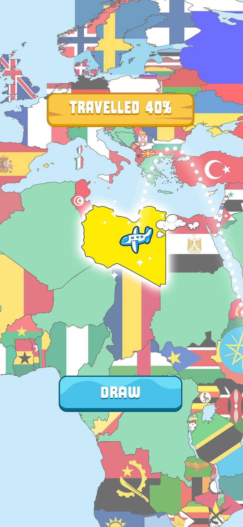 Flag Painting Puzzle screenshot 1 - screenshot