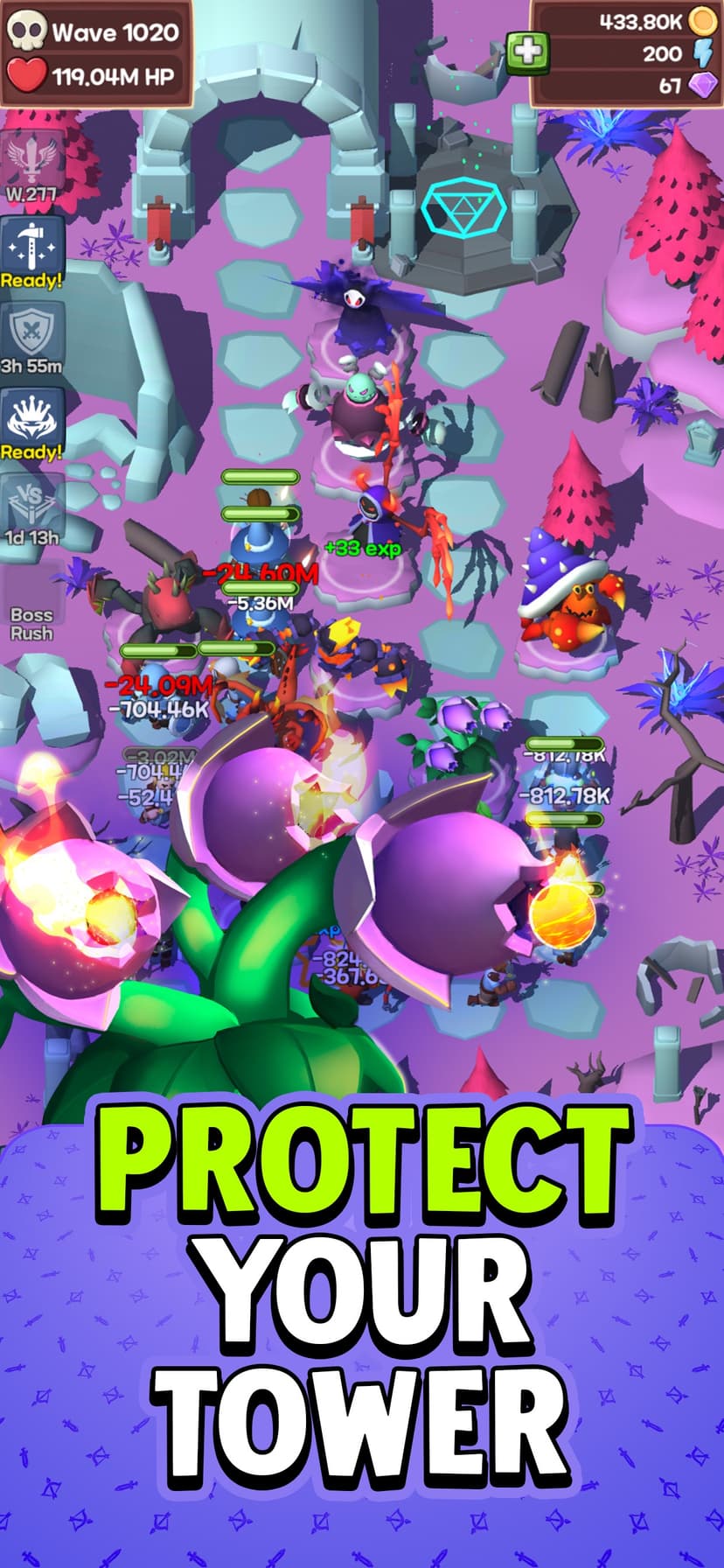 Idle Monster TD: Tower Defense screenshot 3 - screenshot