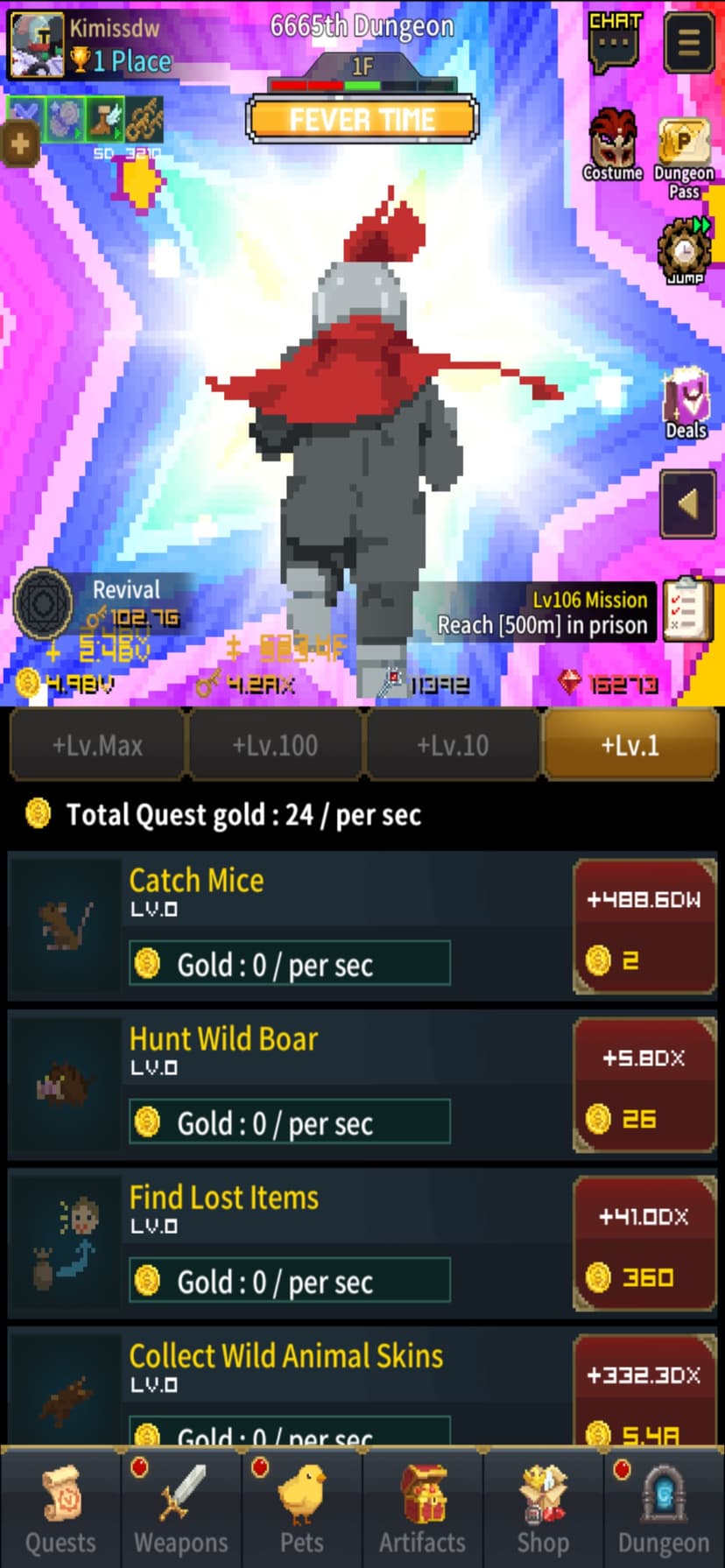 Retro Hero Mr Kim screenshot 2 - screenshot
