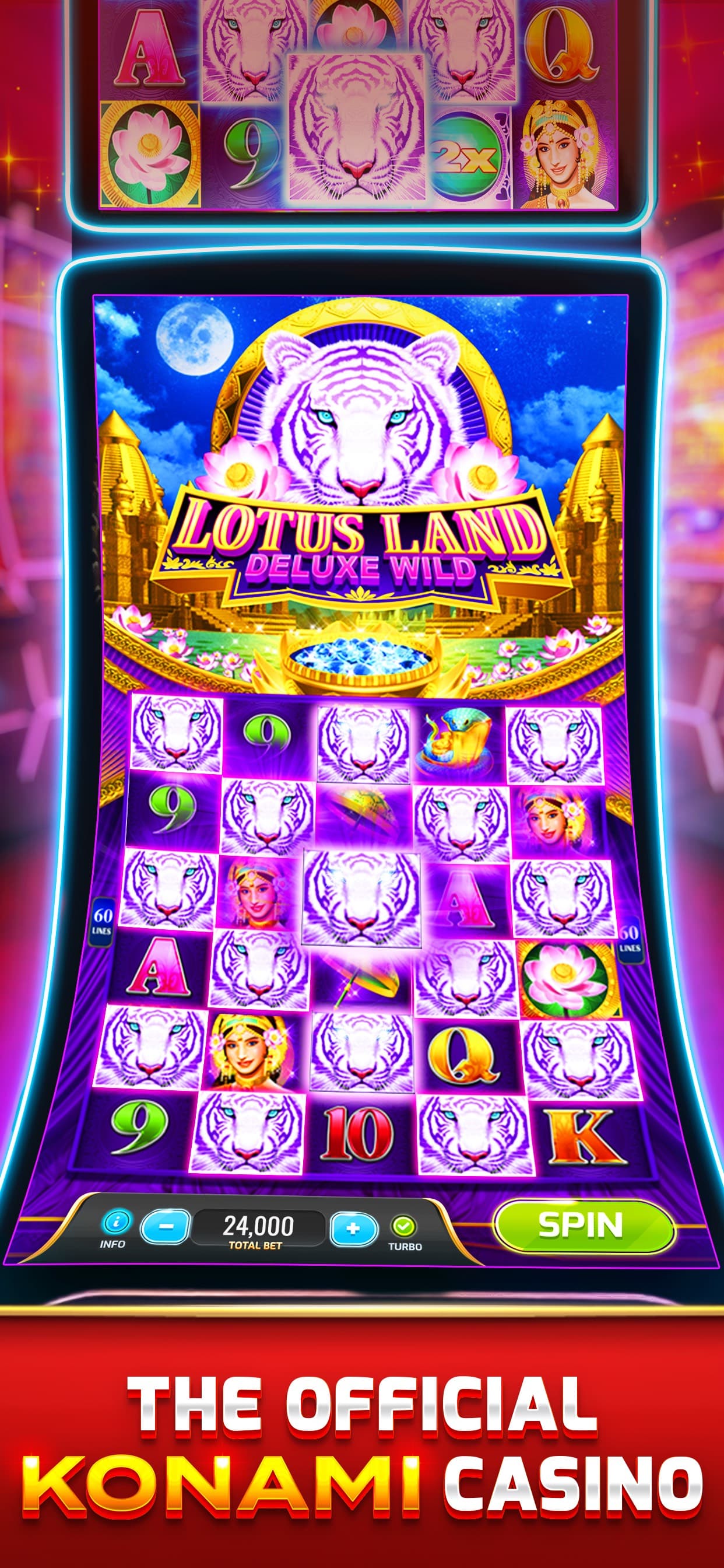 MyKONAMI® Slots screenshot 1 - screenshot
