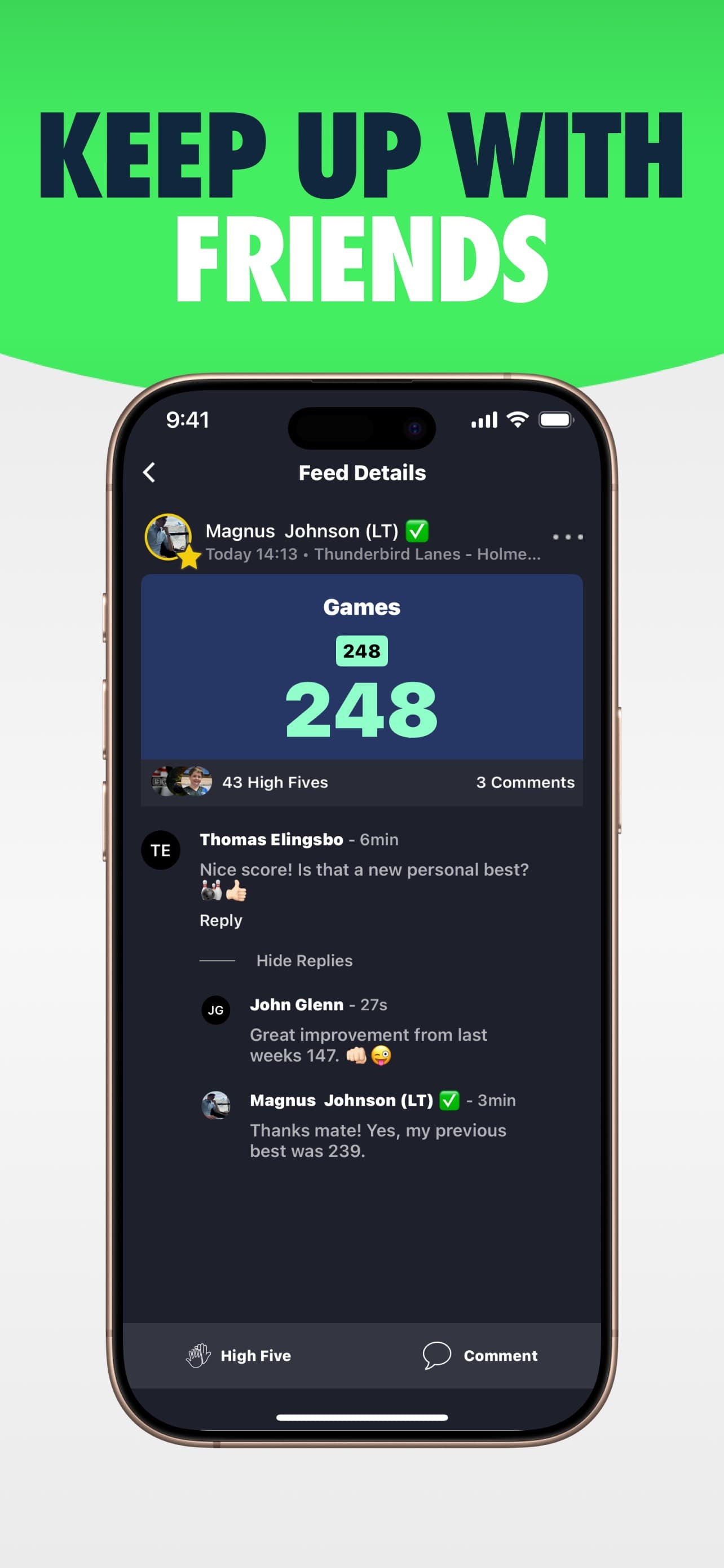 Lanetalk Bowling screenshot 9 - screenshot
