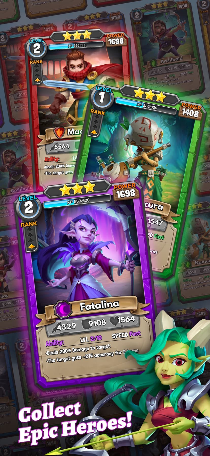 Legends & Dragons: Puzzle RPG screenshot 2 - screenshot