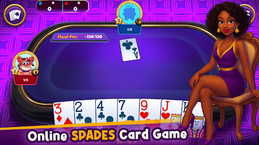 Spades Elite: Card Game Online screenshot 1 - screenshot