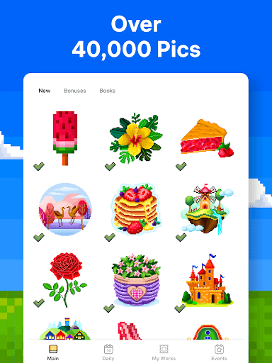 Pixel Art - Color by Number screenshot 10 - screenshot