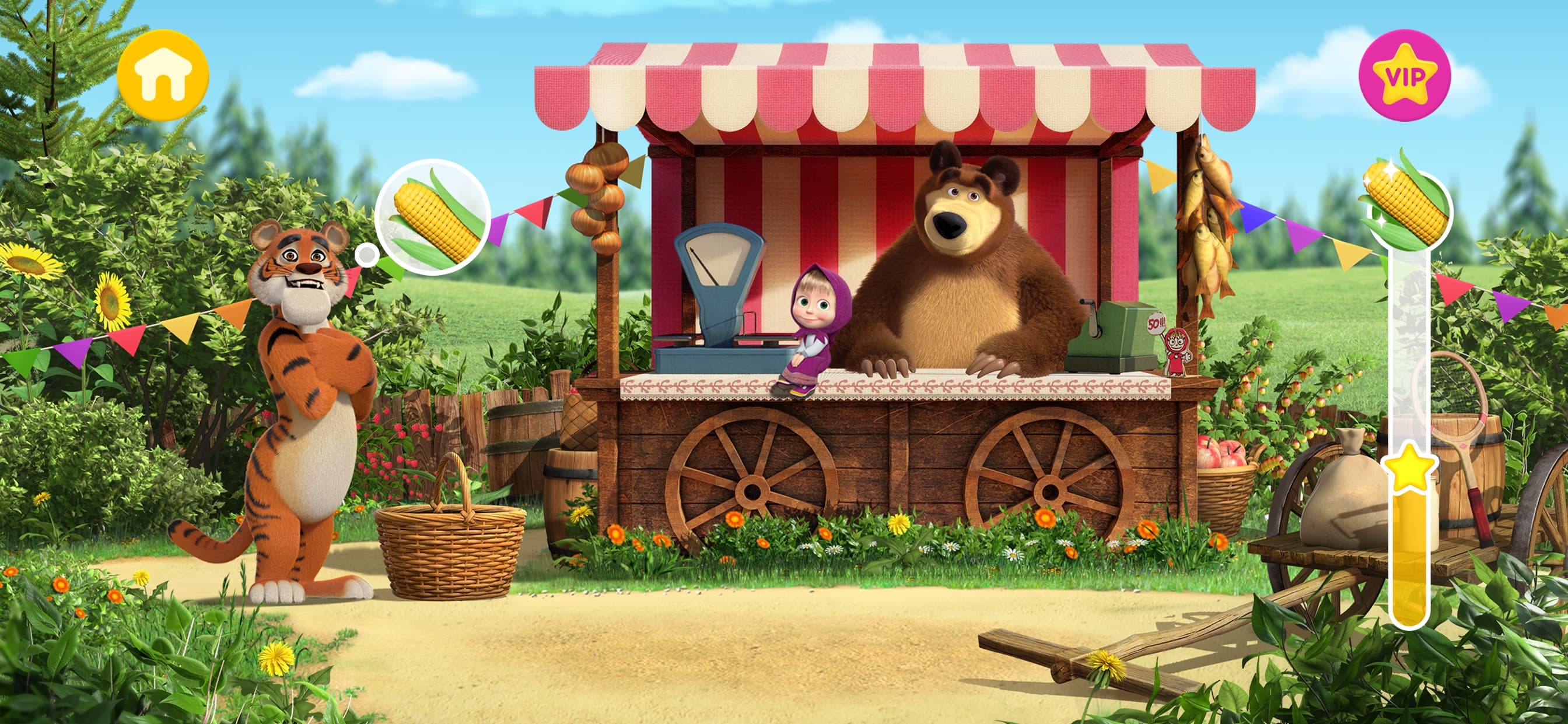 Masha and the Bear: Easy Farm screenshot 10 - screenshot