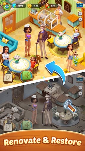 Seaside Escape®: Merge & Story screenshot 4 - screenshot