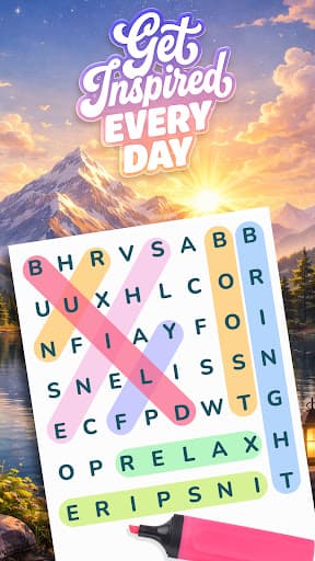 Word Search: Daily Motivation screenshot 5 - screenshot
