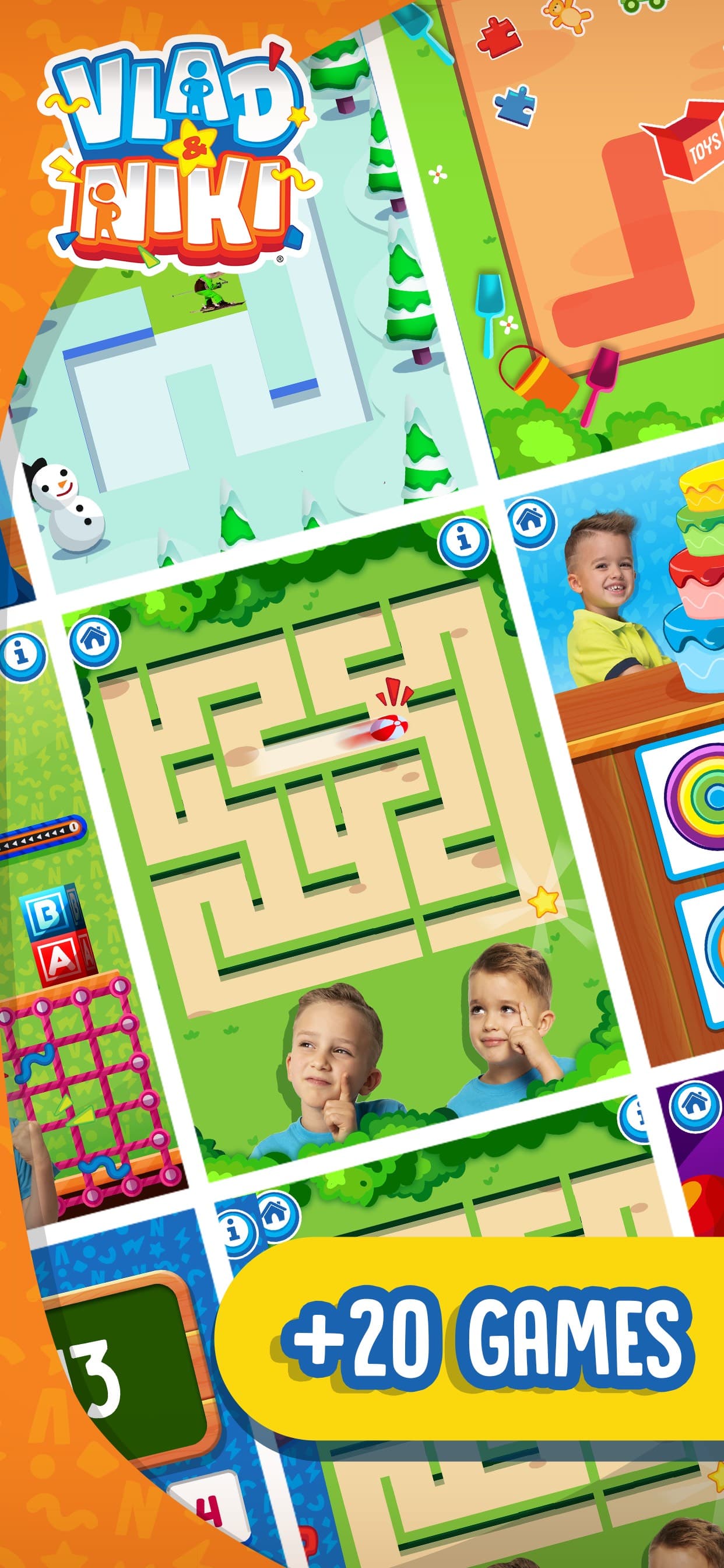 Vlad & Niki - Smart Games screenshot 1 - screenshot