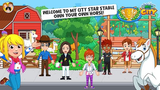 My City: Star Horse Stable screenshot 1 - screenshot
