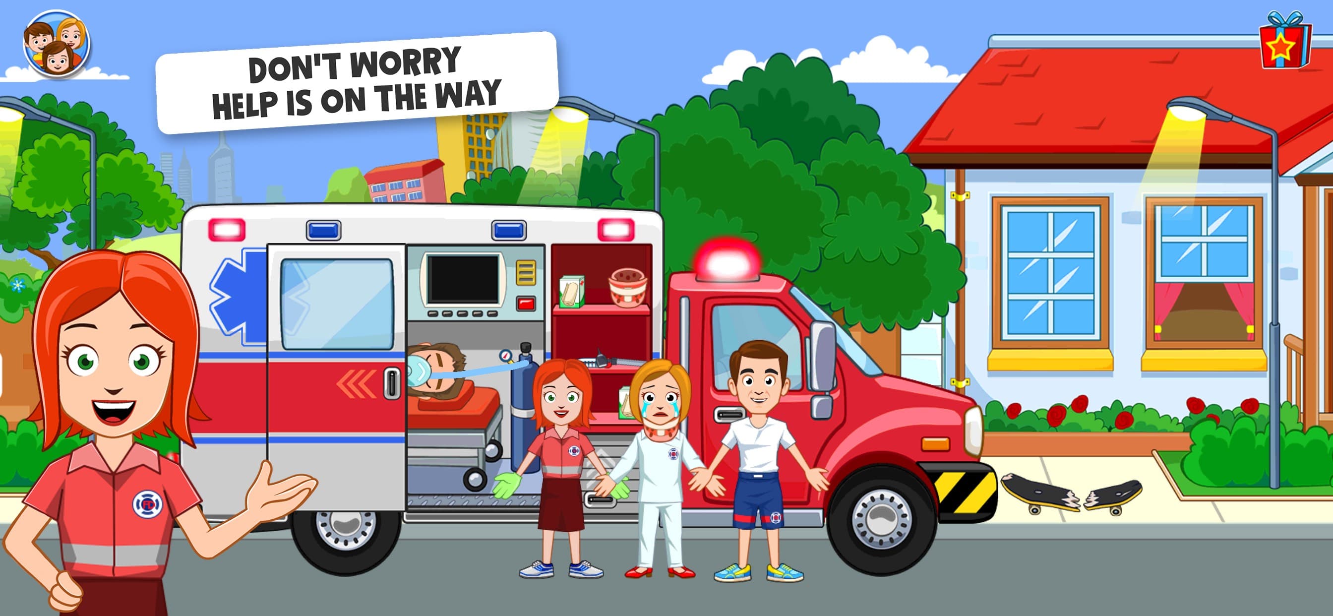 My Town : Fire station Rescue screenshot 2 - screenshot