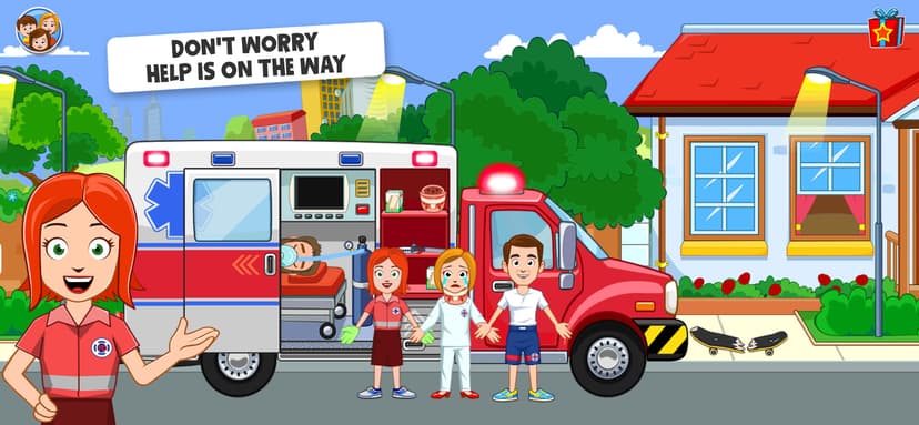 My Town : Fire station Rescue screenshot 2 - screenshot