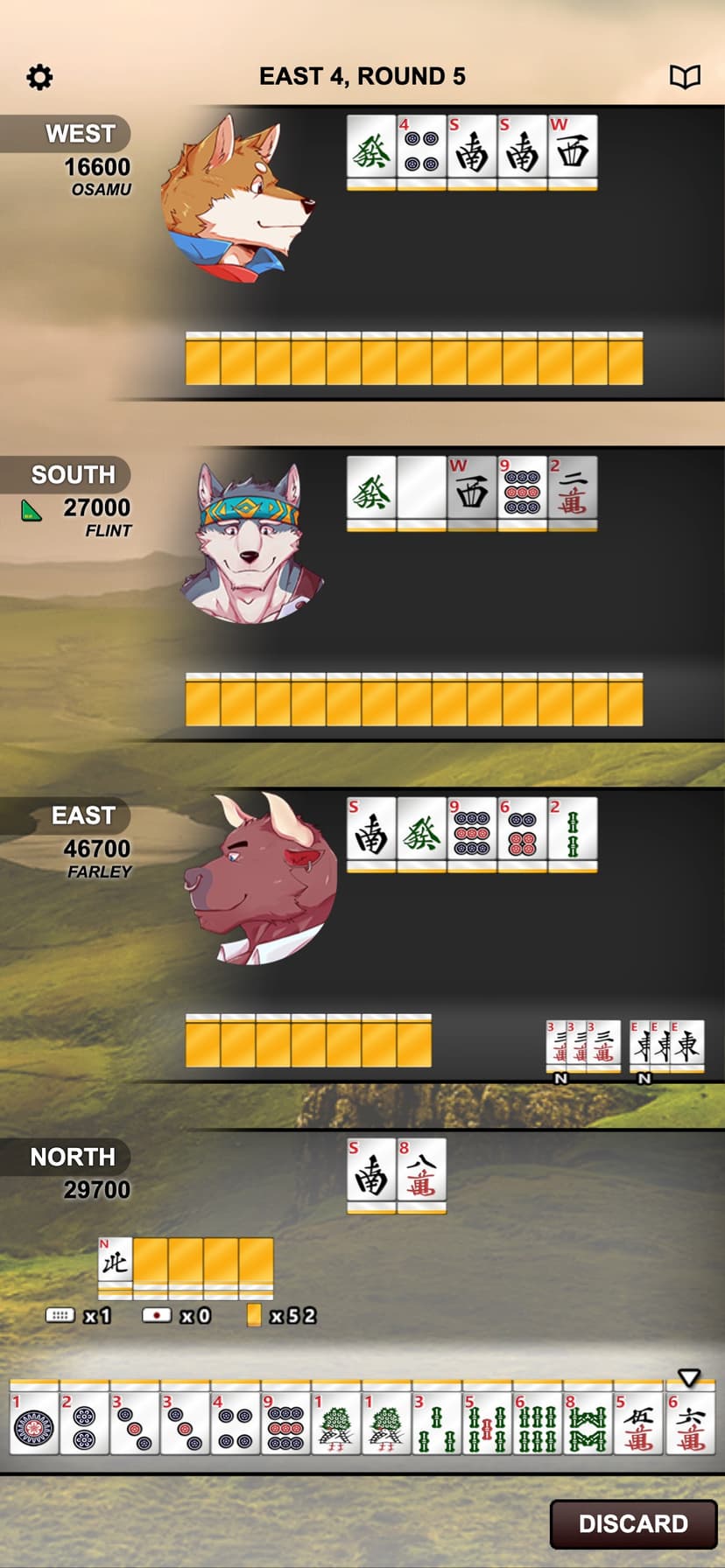 Kemono Mahjong screenshot 1 - screenshot