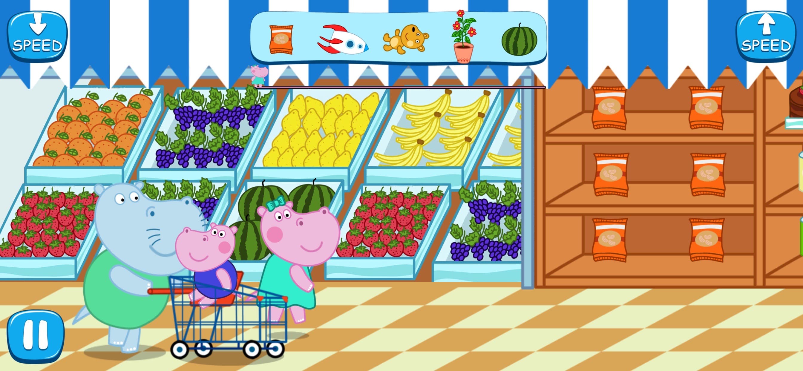 Funny Supermarket game screenshot 1 - screenshot