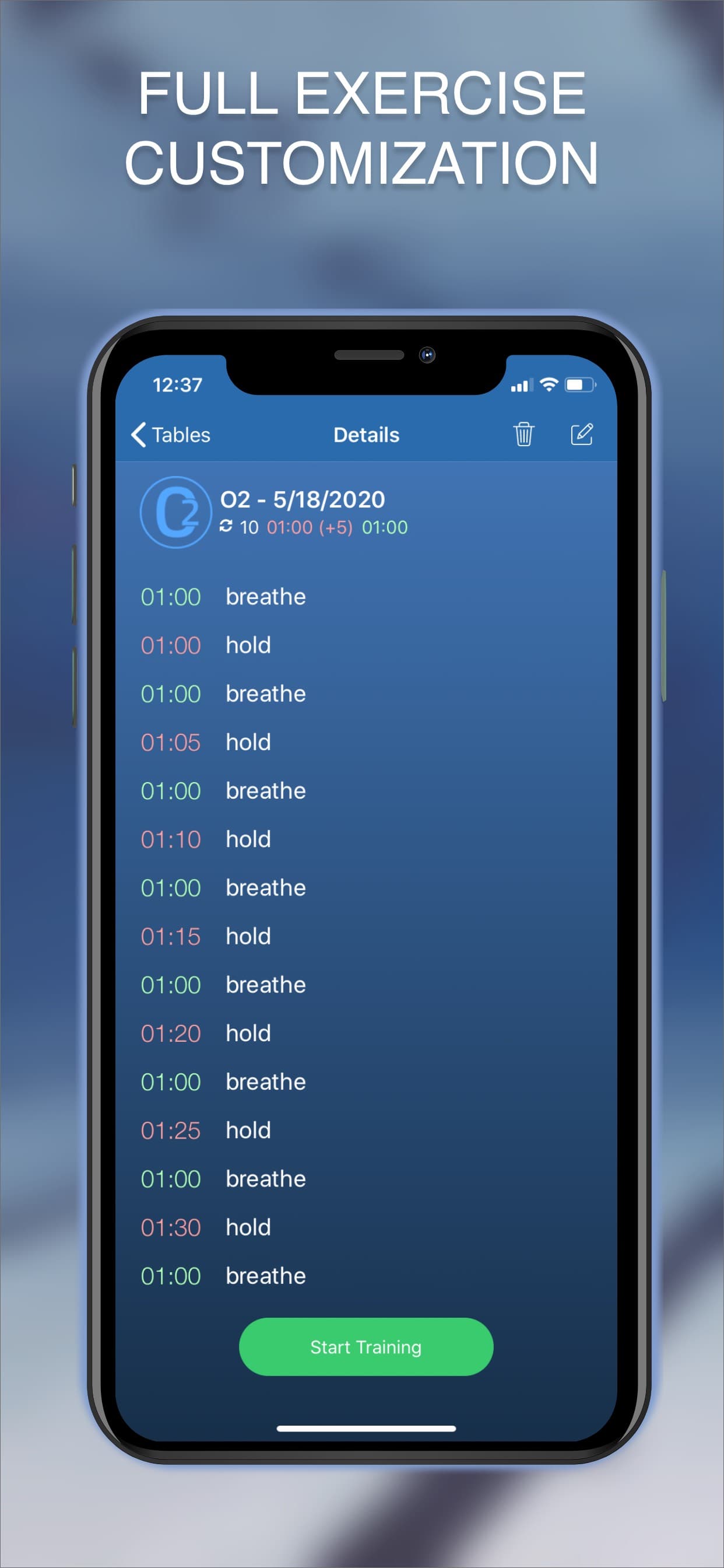 STAmina Apnea Trainer screenshot 4 - screenshot