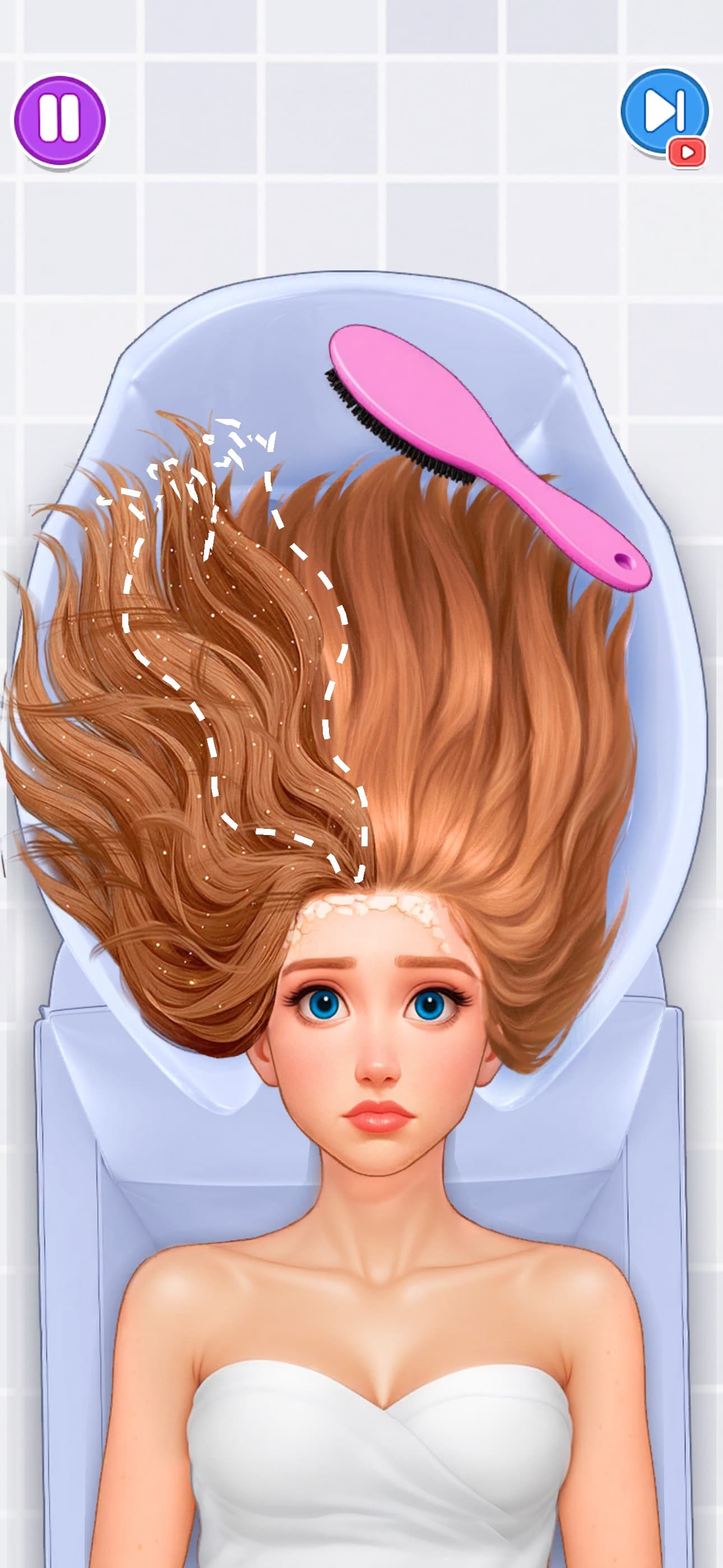 Makeover Makeup ASMR Simulator screenshot 3 - screenshot