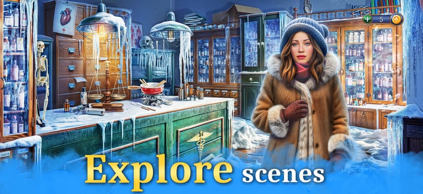 Icebound Secrets・Hidden Object screenshot 3 - screenshot