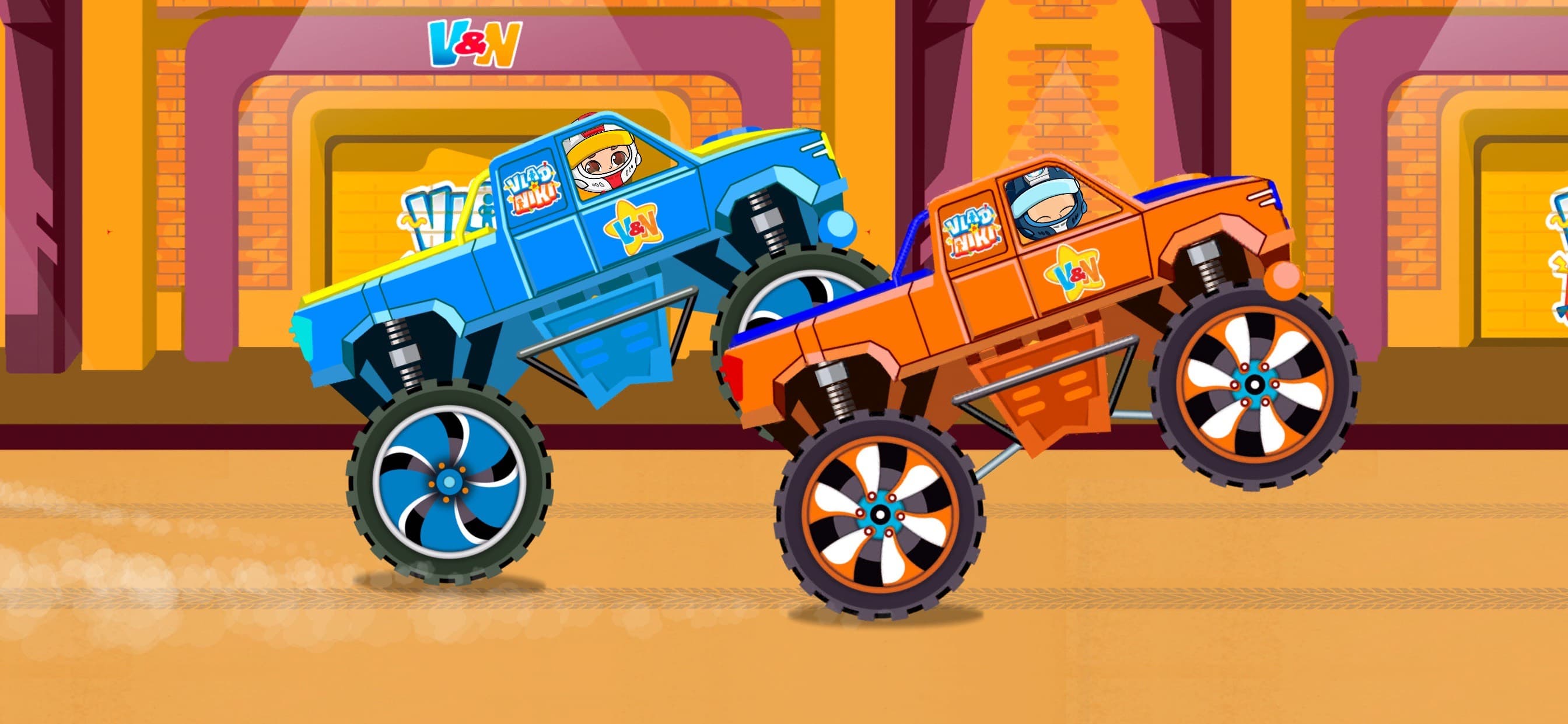 Monster Truck Vlad & Niki screenshot 1 - screenshot