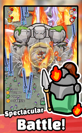 Stone Adventure - Idle RPG screenshot 1 - screenshot