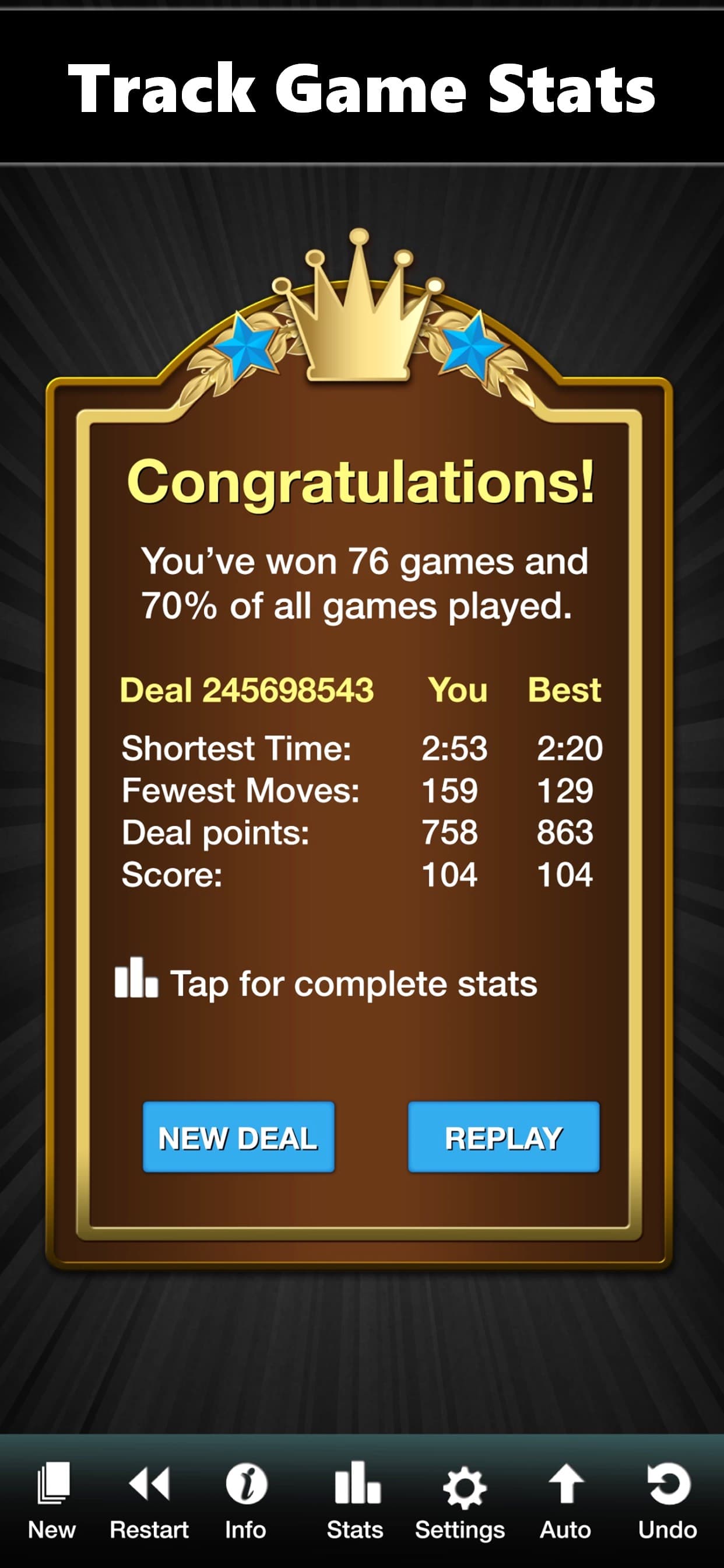 Spider Solitaire ‏‎ screenshot 6 - screenshot