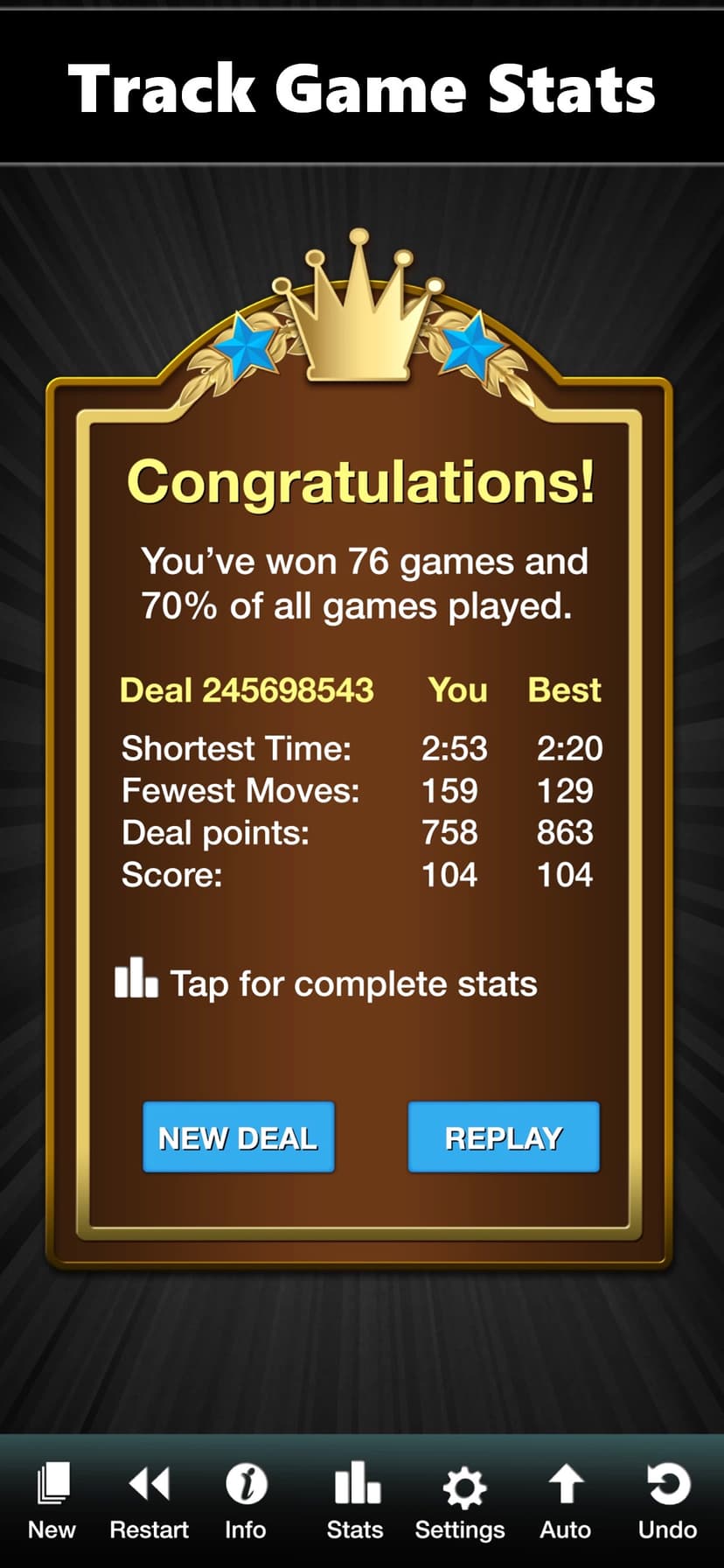 Spider Solitaire ‏‎ screenshot 6 - screenshot