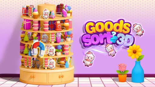 Goods Sort 3D - Match Sort screenshot 7 - screenshot