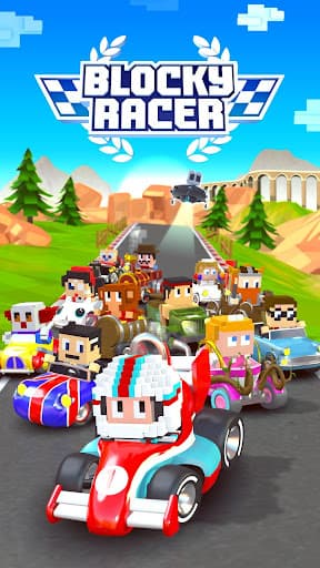 Blocky Racer - Endless Racing screenshot 10 - screenshot