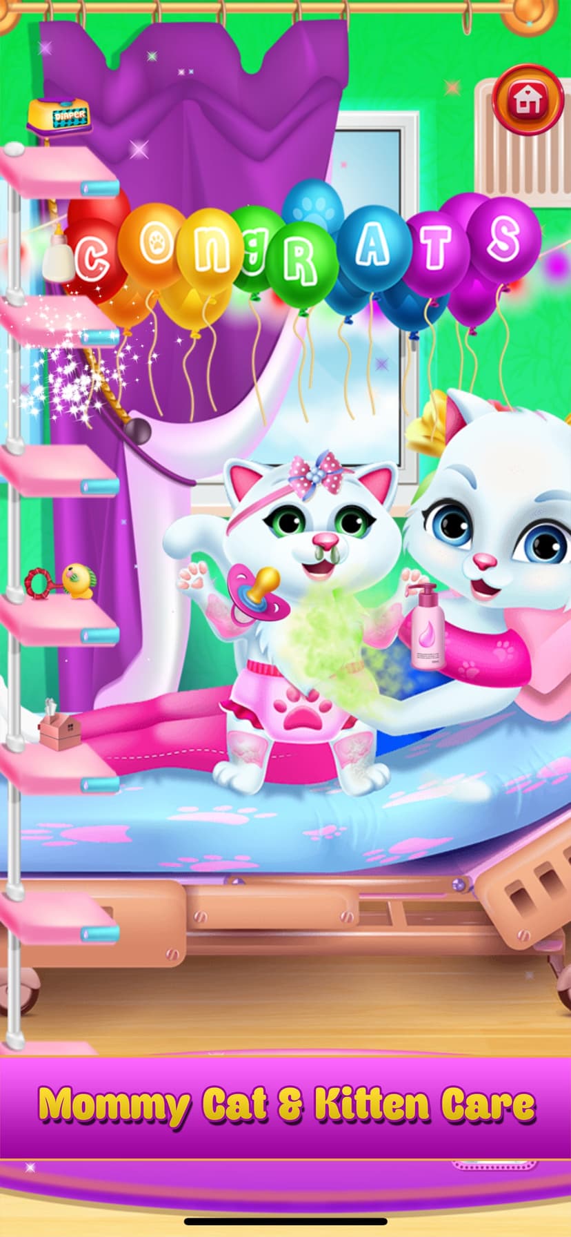 Baby Kitten Care: Cat Game screenshot 5 - screenshot