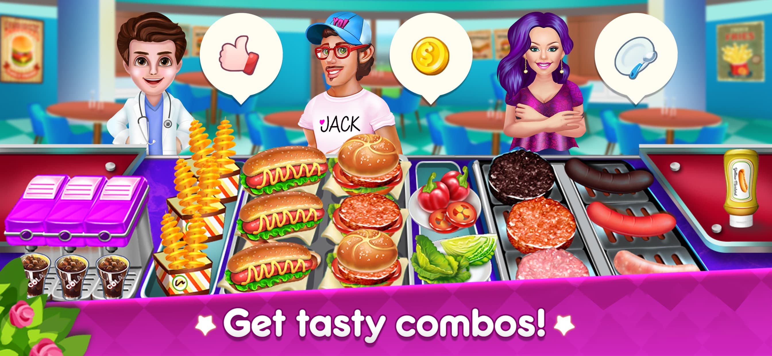 Cooking Food: Chef Craze Games screenshot 4 - screenshot